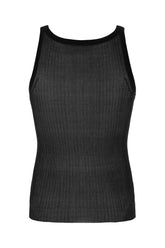 Black silk Bastia top -  | Wise
