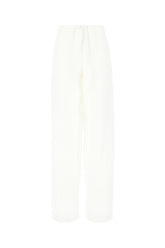 White viscose blend pants -  | Wise
