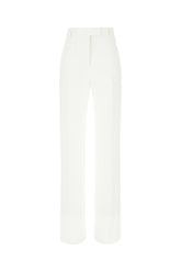 Ivory viscose blend pants -  | Wise