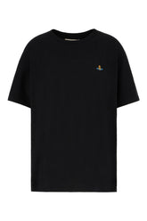T-shirt in cotone nero -  | Wise