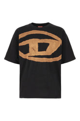Black cotton t-shirt -  | Wise