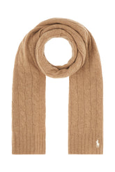 Camel wool blend scarf -  | Wise