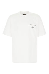 T-shirt oversize in cotone bianco -  | Wise