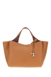 Caramel leather mini handbag -  | Wise
