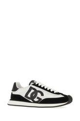 Multicolor mesh and split leather Cushion sneakers -  | Wise