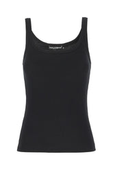 Top in cotone nero -  | Wise