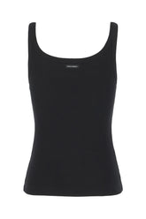 Top in cotone nero -  | Wise