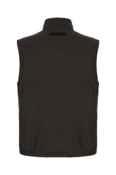 Giubbino smanicato reversibile in poliestere ardesia -  | Wise