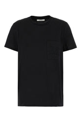 T-shirt in cotone nero -  | Wise