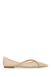 Embellished leather Genevi Flat ballerinas -  | Wise