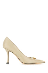 Sand leather Ryker pumps -  | Wise