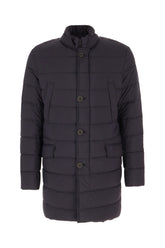 Midnight blue nylon down jacket -  | Wise