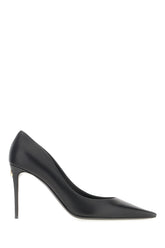 Scarpe con tacco in nappa nera -  | Wise