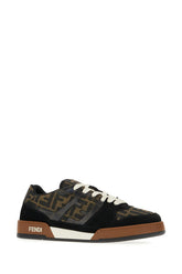 Multicolor fabric and suede Match sneakers -  | Wise