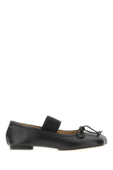 Black nappa leather Anatomic ballerinas -  | Wise