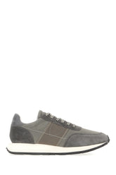 Sneakers Tour Low grigie in pelle scamosciata e nylon -  | Wise