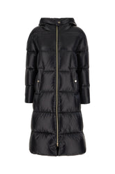 Black nylon down jacket -  | Wise