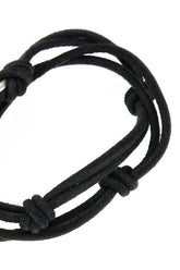 Black cotton bracelet -  | Wise