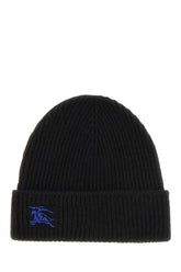 Black cashmere beanie hat -  | Wise