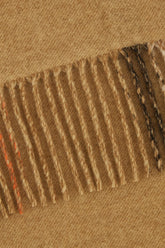 Embroidered cashmere reversible scarf -  | Wise