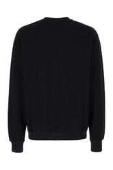 Black cotton sweatshirt -  | Wise