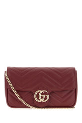 Tiziano red leather GG Marmont clutch -  | Wise