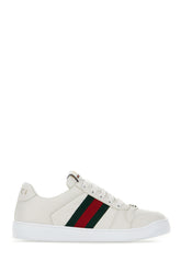 White nappa leather sneakers -  | Wise
