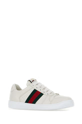 White nappa leather sneakers -  | Wise