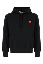 Black polyester sweatshirt -  | Wise