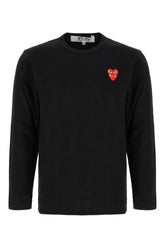 Black cotton t-shirt -  | Wise