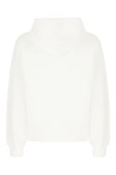 White cotton sweatshirt -  | Wise
