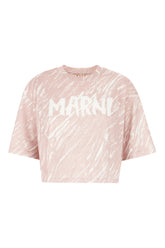 Printed cotton oversize t-shirt -  | Wise