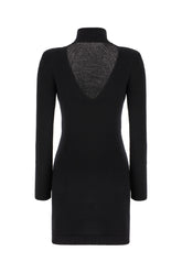 Black cashmere mini dress -  | Wise