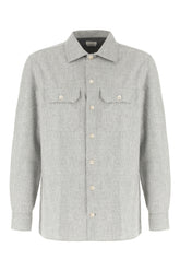 Camicia in lana grigia -  | Wise