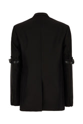 Giacca in poliestere nero -  | Wise