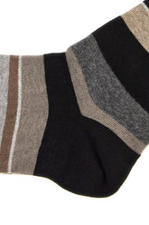 Embroidered stretch cotton blend socks -  | Wise