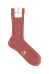 Mauve cotton blend socks -  | Wise