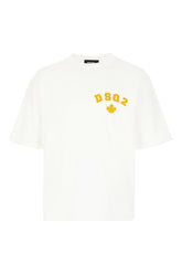 White cotton oversize t-shirt -  | Wise