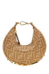 Embroidered jacquard mini Fendigraphy handbag -  | Wise