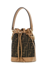 Embroidered fabric mini Mon Tresor bucket bag -  | Wise