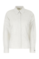 Printed poplin blouse -  | Wise