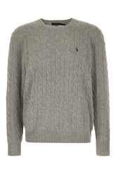Grey wool blend sweater -  | Wise