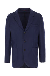Navy blue cashmere blazer -  | Wise