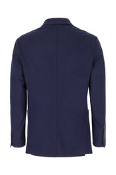 Navy blue cashmere blazer -  | Wise