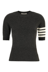 Graphite cashmere sweater -  | Wise