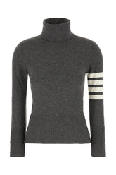 Dark grey cashmere sweater -  | Wise