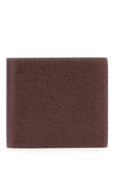 Plum leather wallet -  | Wise