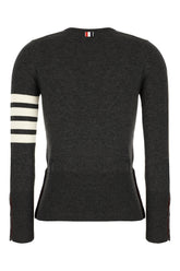 Graphite cashmere cardigan -  | Wise