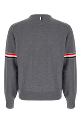 Dark grey wool sweater -  | Wise