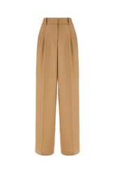 Biscuit polyester blend pants -  | Wise